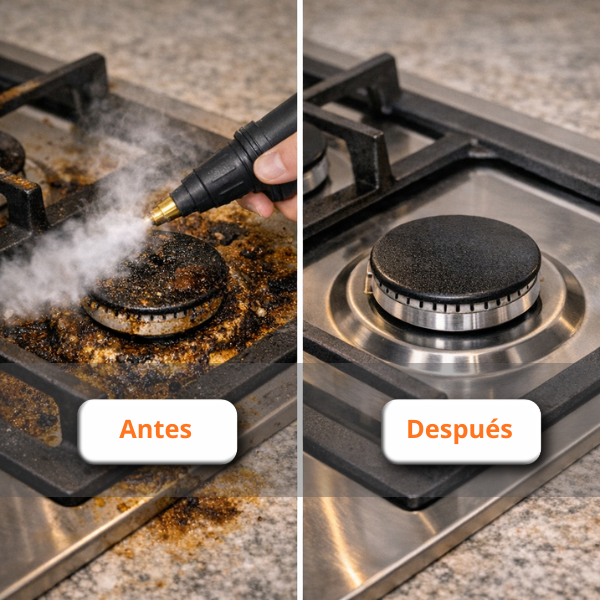 Limpiadora a Vapor Portátil para Limpieza del Hogar