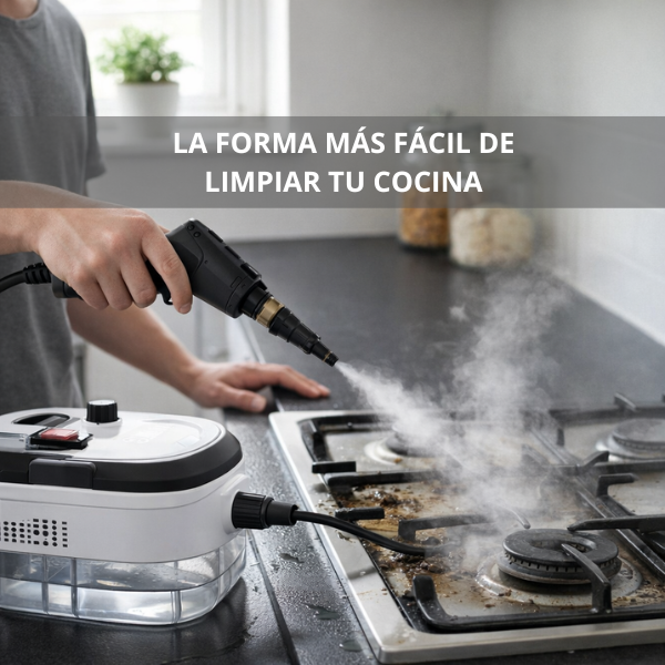 Limpiadora a Vapor Portátil para Limpieza del Hogar